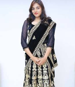DESIGNER VELVET LEHENGA